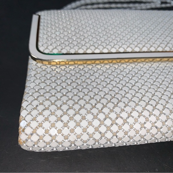v i n t a g e :: Glam Metal Chain Mail Mesh Envelope Purse Clutch - Picture 3 of 13